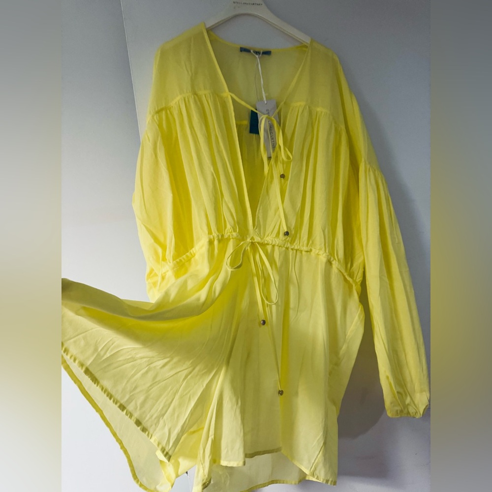 STELLA MCCARTNEY***Yellow Sheer Romper**Sm. $585